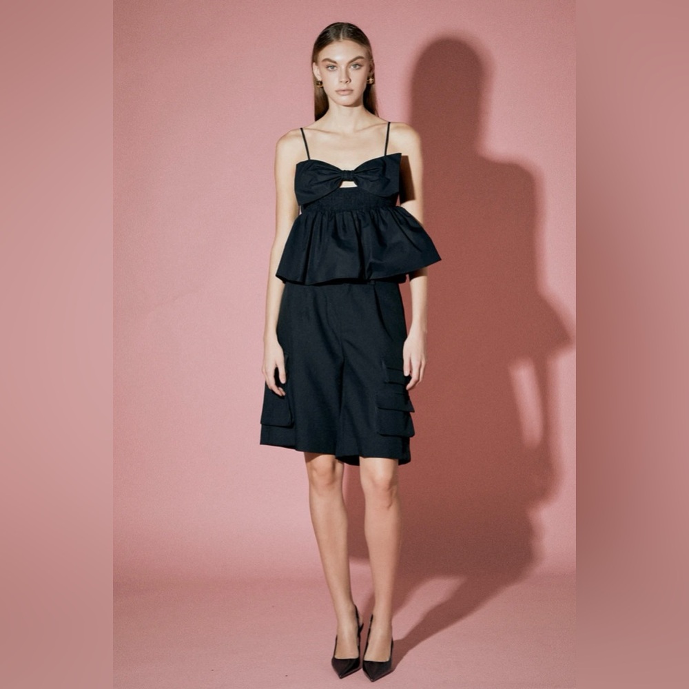 English Factory BOW PEPLUM TOP - Picture 9 of 16
